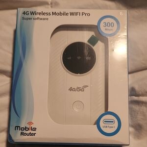 Mobile 4G/5G Wireless Router - White